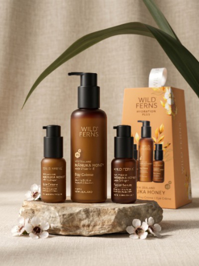 Wild Ferns Manuka Honey Gift Set Hydration Plus image 0